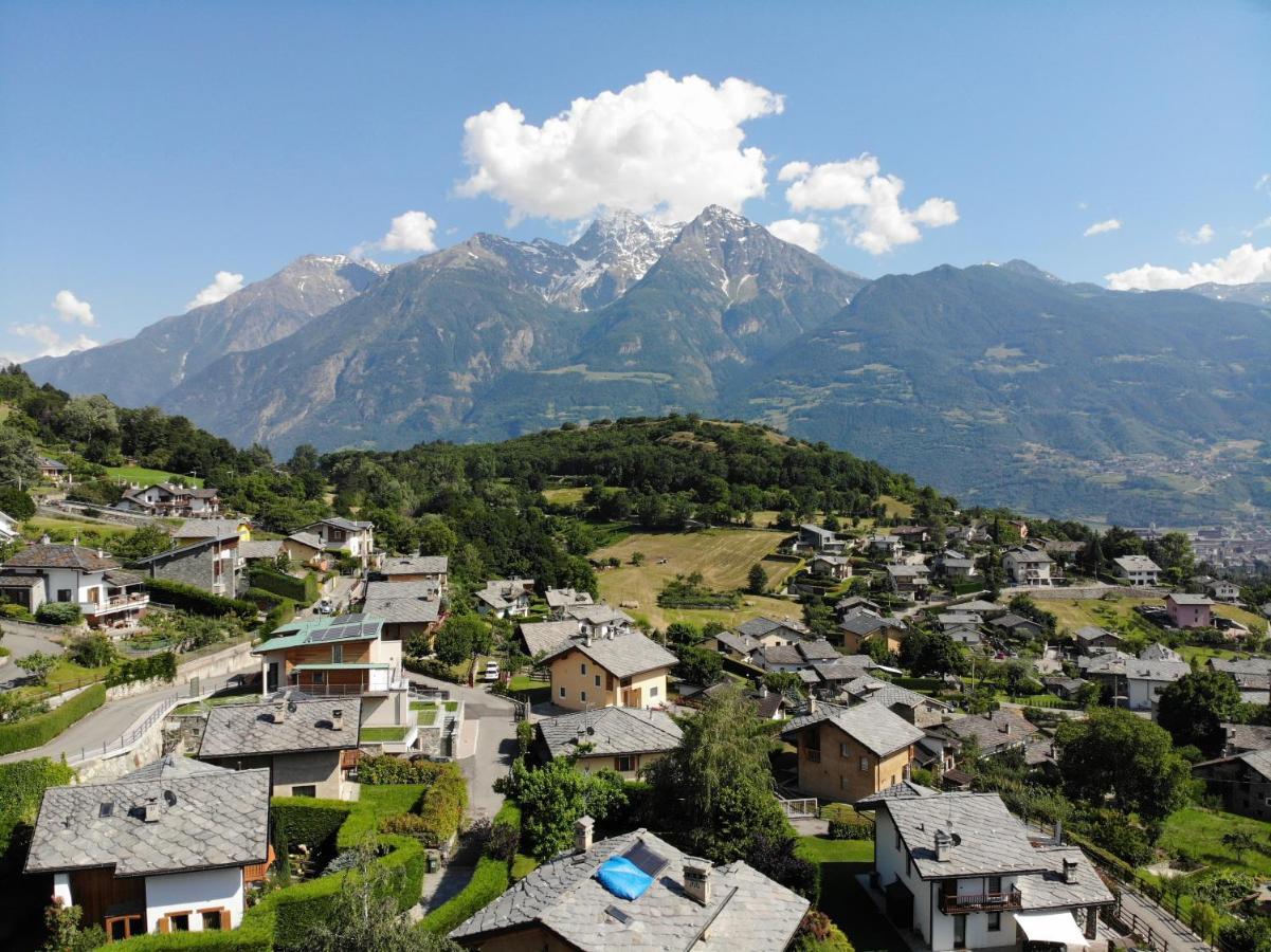 Ferienwohnung Grenier Du Coeur Aosta Exterior foto