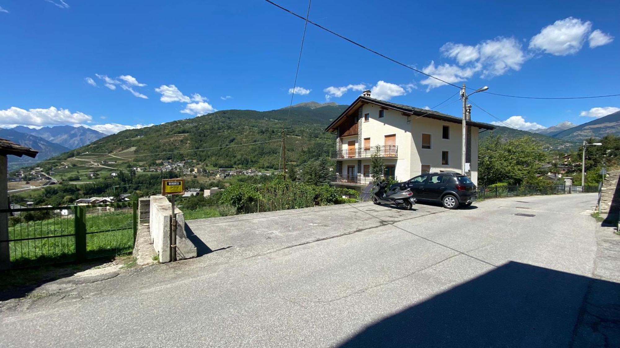 Ferienwohnung Grenier Du Coeur Aosta Exterior foto